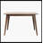 [Video] Dining Table Solid Wood Legs, Walnut