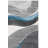 Duboistown Abstract Gray/Turquoise Area Rug-1469438257
