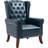31.5" Wide Faux Leather Wingback Chair-1015972074