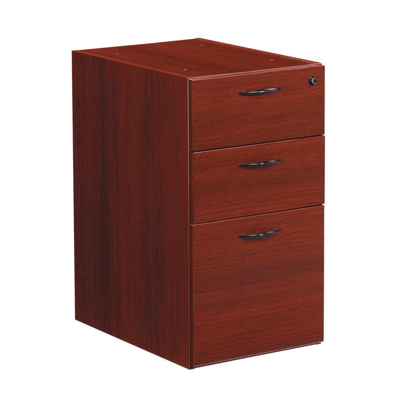 Nabil Desk Shell, Mahogany