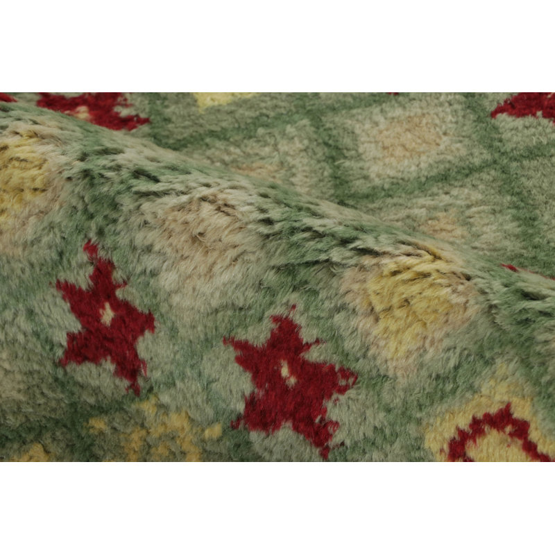 Art Deco One-of-a-Kind 6'1x19'6 Hand Knotted Area Rug