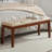 Jerit Faux Leather Upholstored Bench-609585724