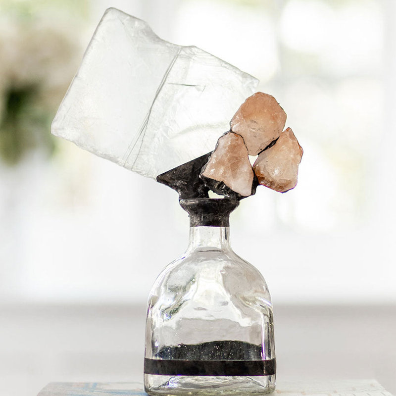 Citrine Handmade Decorative Bottle