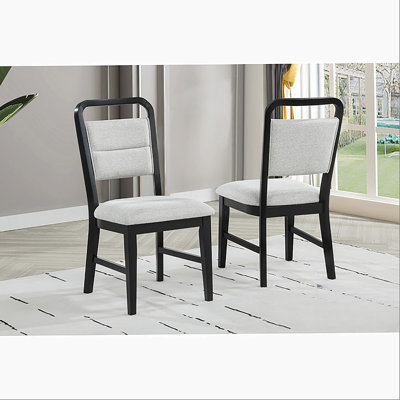 Ensemble de 2 chaises de salle à manger Contemporary