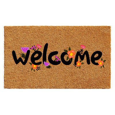 Spring Welcome Doormat
