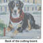 Planche à découper en verre Entlebucher