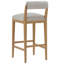 Oaklie Rolled Back Barstool-197386446