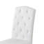 Chaise parsons rembourrée en lin Gadsden-946585127