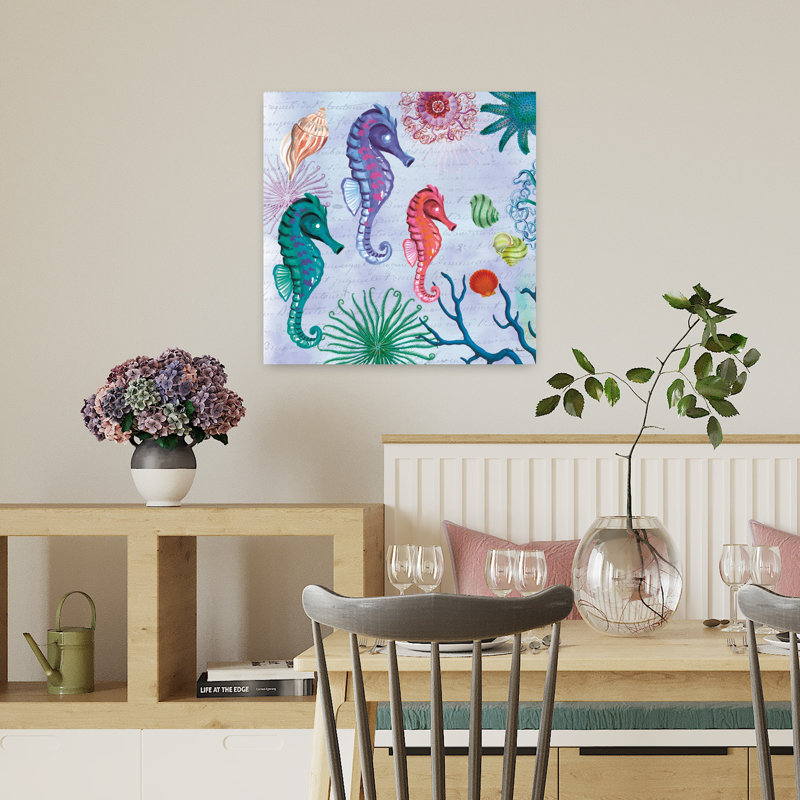 Art tropical tropical sous-marin II, H 18 po x l 18 po