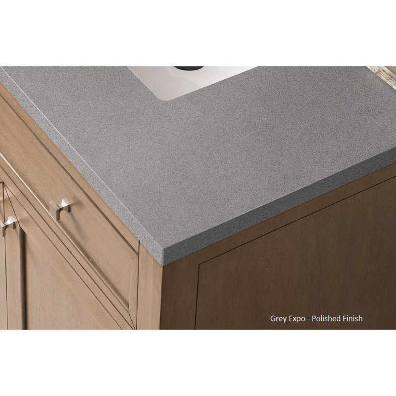 Portland 48'' W Vanity, Whitewashed Walnut, Widespread, Siberian