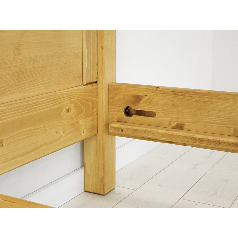 Mcchesney Solid Wood Bed, 160cm x 200cm