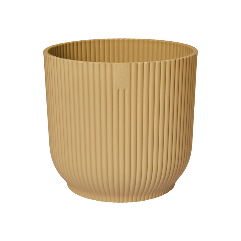 Pot Planter, Butter Yellow, 14.8cm H x 16.1cm W x 16.1cm D