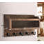 Wood Wall Organizer with Key Hooks-1990691864