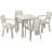 Ebern Designs Waconia 4 Seat Patio Table-410379907