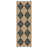 Modern Geometric Argyle Outdoor Runner Rug, Machine Washable 2x6 Runner Rug-558319965