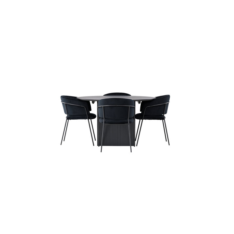 Mappsville 4 - Person Dining Set