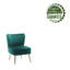 Fauteuil d'appoint en velours Elba-2014414356