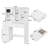 Vanity Desk With Mirror And Light-248873298