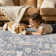 Modern Area Rug Abstract Machine Washable Rugs with Non-Slip Backing, Stain Resistant Large Area Rugs for Living Room Bedroom
