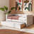 Alarion Boucle Upholstered Daybed with Trundle