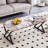 47*23.6 A Coffee Table Is Made Of Rock Slab Material, With A Natural And Smooth Marble Pattern On The Surface, Which Complements The Modern Design Of The Metal Legs And Adds A Touch Of Fashion-114197680