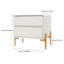 Table de chevet 2 tiroirs 19,68 po