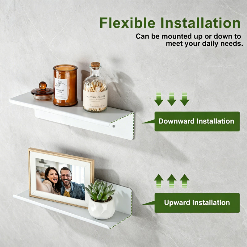 Aluminum Bathroom Shelves