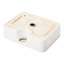 Modern 16"X12" Vessel Sink - Ceramic Rectangular, White, Acid Resistance, Bathroom Fixture Rectangular Modern, Stain , Use