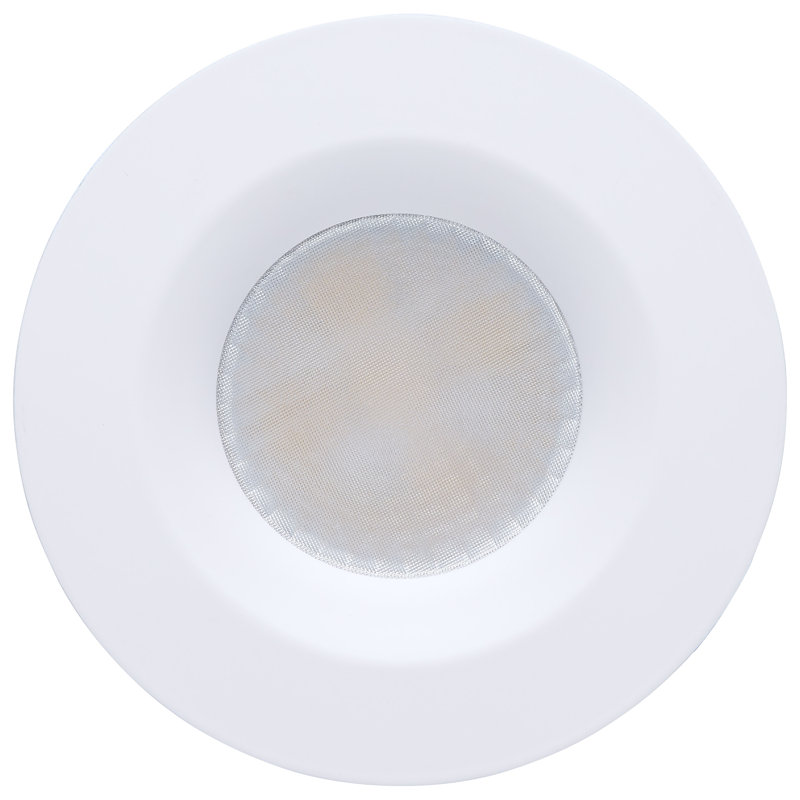 16/20/24 Watt LED Remote Driver Downlight 27K/30K/35K/40K/50K CCT Field Selectable Round, White