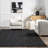 Bernyce Handmade Tufted Farmhouse Jute Black Rug-902024957