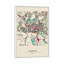 Hamburg, Germany Map by Ayse Deniz Akerman - Floater Frame Gallery-Wrapped Canvas Giclée on Canvas