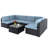 6 - Person Outdoor Seating Group with Cushions-798003117-798003122