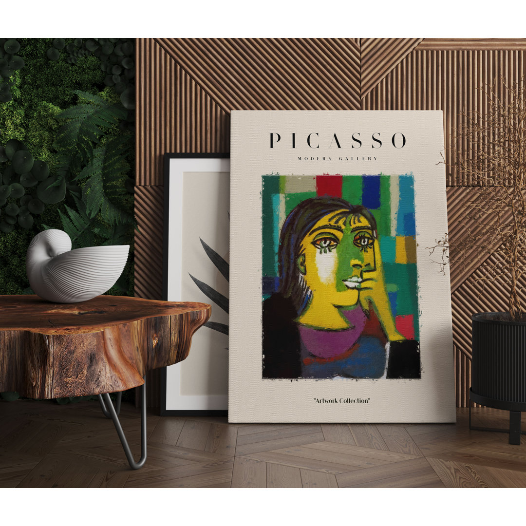 Leinwandbild Picasso Kunstsammlung - Augen