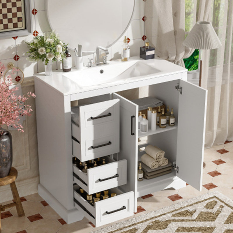Meuble-lavabo moderne 36 "avec lavabo en céramique