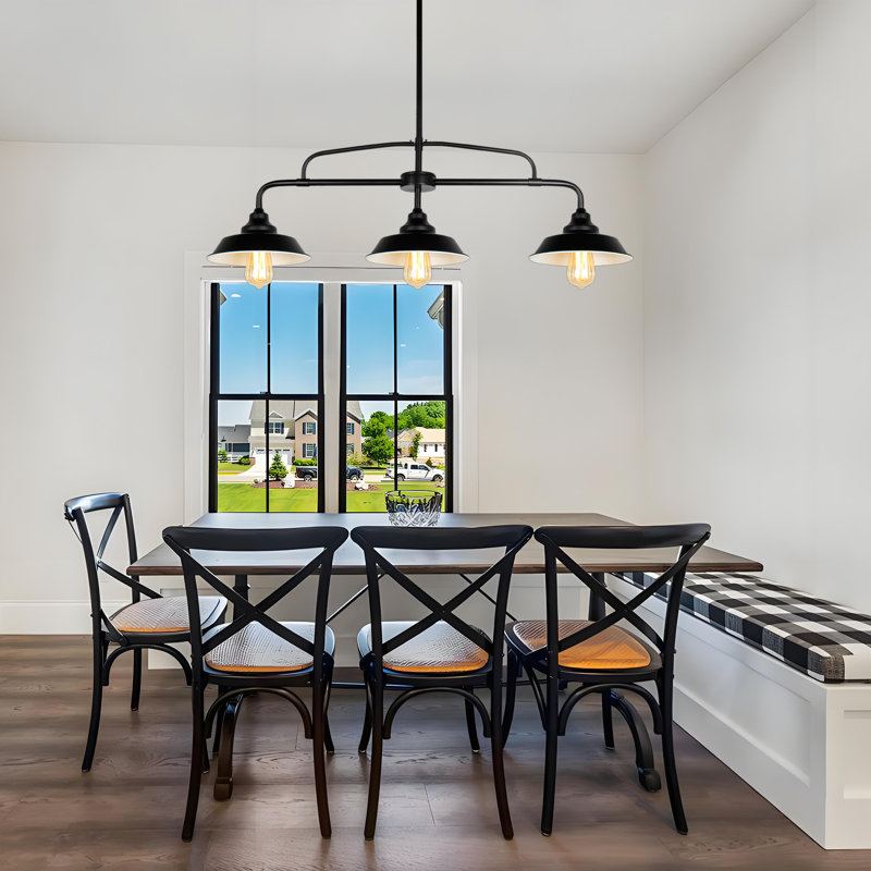 Rosalind Wheeler 3 - Light Kitchen Island Linear Pendant Light