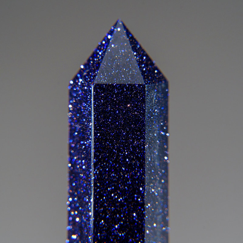 Genuine Polished (Medium) Purple Goldstone Point