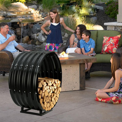 Firewood Rack, Outdoor Or Indoor