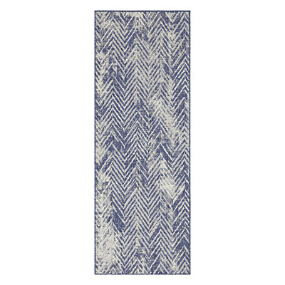 Tapis intérieur / extérieur à chevrons