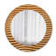 Huldar Glass Flat Wall Mirror