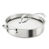 Probond® Luxe 3.5-quart Professional Clad Stainless Steel Sauteuse Braiser With Lid