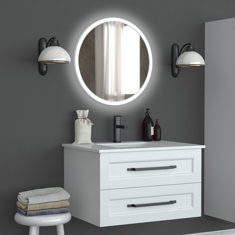 Miroir rond rond