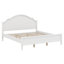 Base de lit en bois avec tête et pied de lit, lit plateforme en bois avec support en lattes de bois-89712681-89712683