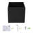 26 x 26 x 26 Inch Metal Raised Garden Bed Tall Anti-Rust Steel Planter Box with Drainage Holes-1292158811
