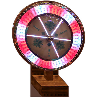 Big 6 Wheel Fortune Casino Game Cardboard Standup