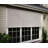 SunSetter EasyShade Manual Right Side Hand Crank Operation Outdoor Solar Shade - Semi-Sheer -847502584-847502579