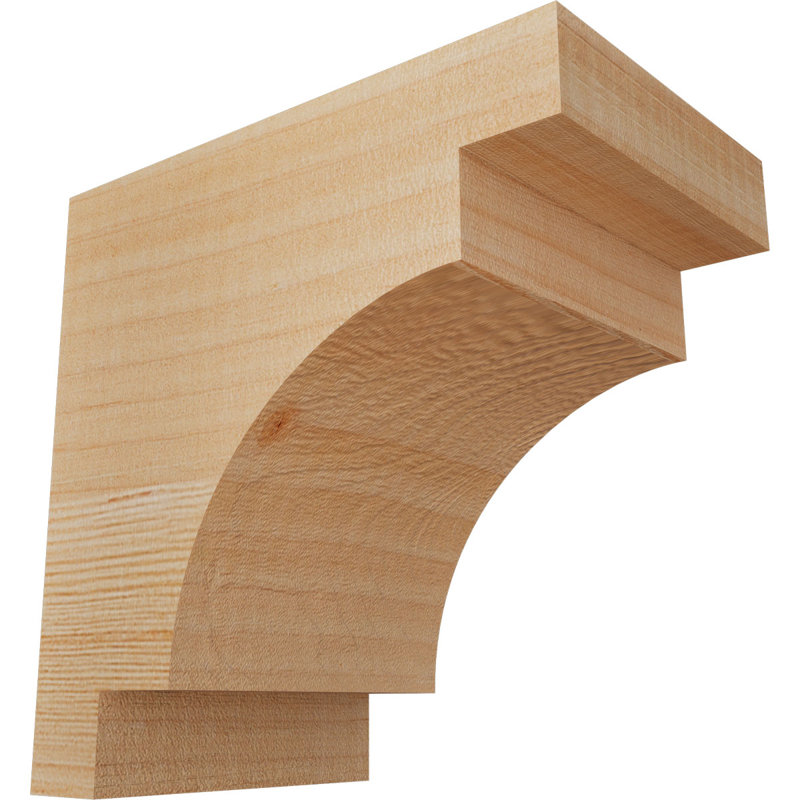 Corbeau méditerranéen, H 6 po x l 3,5 po x P 6 po, Sapin de Douglas, Lisse