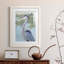 Blue Heron Portrait I - peinture encadrée-1128742169-1128742167