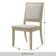 6-Piece Solid Back Parsons Chair