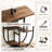 41.3"H Farmhouse Console Table For Entryway