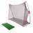 Golf Hitting Mat - 5x3-Foot Artificial Turf Training Mat with 3 Rubber Tees and 6 Teeing Positions - Outdoor or Indoor Golf Simulator by Wakeman